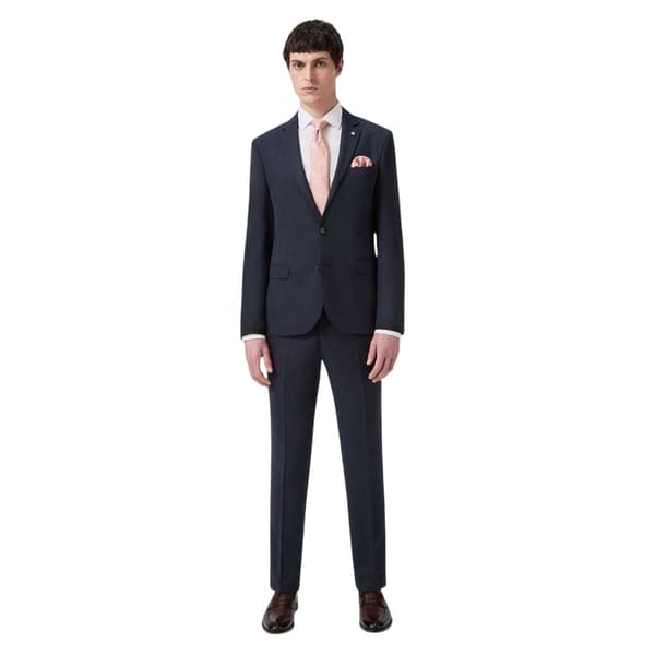 Twisted Tailor Herr Bröllop Formella Byxor 38R Marinblå Navy 38R