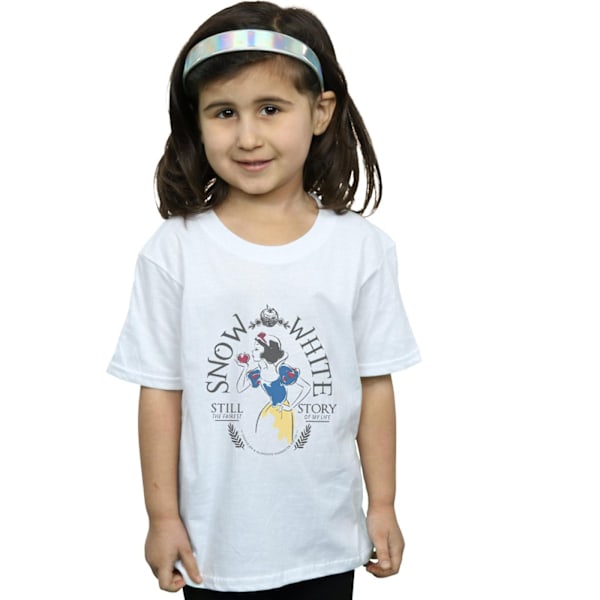 Disney Princess Girls Snow White Fairest Story Bomull T-shirt 9 White 9-11 Years