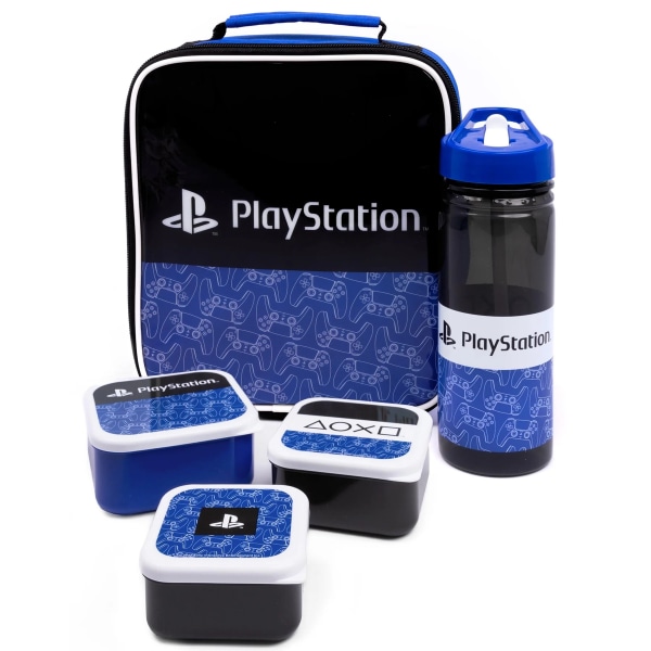 Playstation Lunchväska och Flaska One Size Blå/Svart/Vit Blue/Black/White One Size