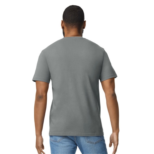 Gildan Unisex Adult Softstyle Heather Midweight T-Shirt L Graphit Graphite L