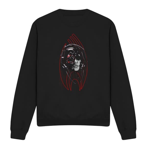 Star Trek Unisex Vuxen Borg Construct Sweatshirt S Svart Black S