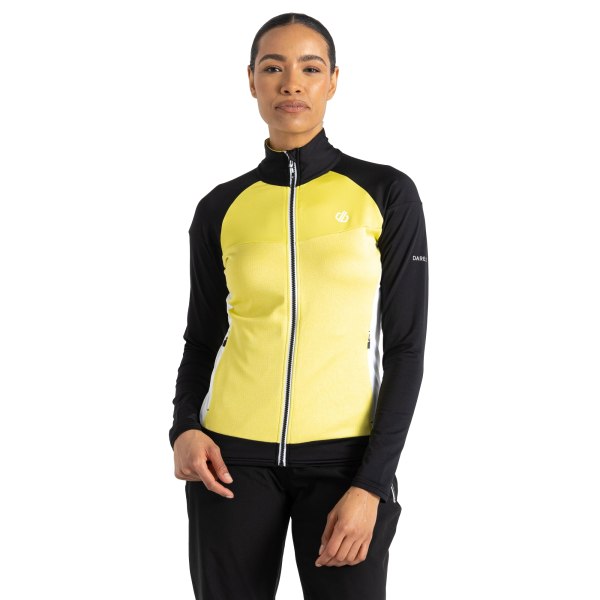 Dare 2B Dam/Kvinnor Elation II Core Stretch Återvunnen Fleece 1 Yellow Plum/Black 18 UK