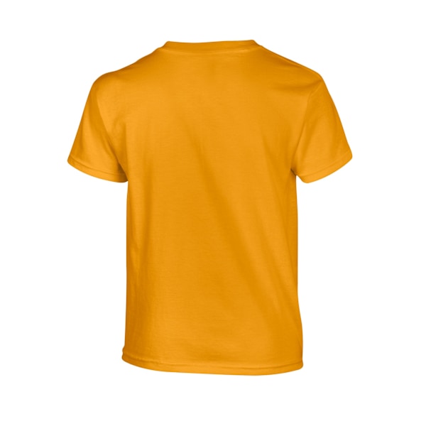 Gildan Barn/Kids Kraftig Bomulls T-shirt M Guld Gold M