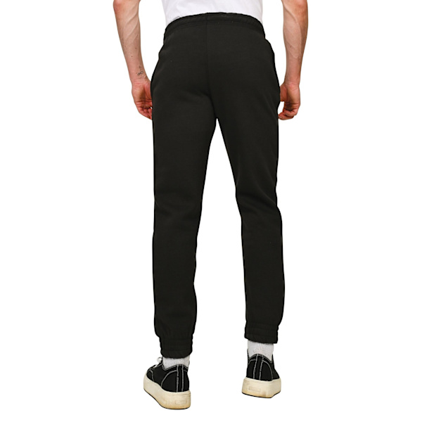 Casual Classics Unisex Vuxen Premium Kammad Bomull Joggingbyxa Black S