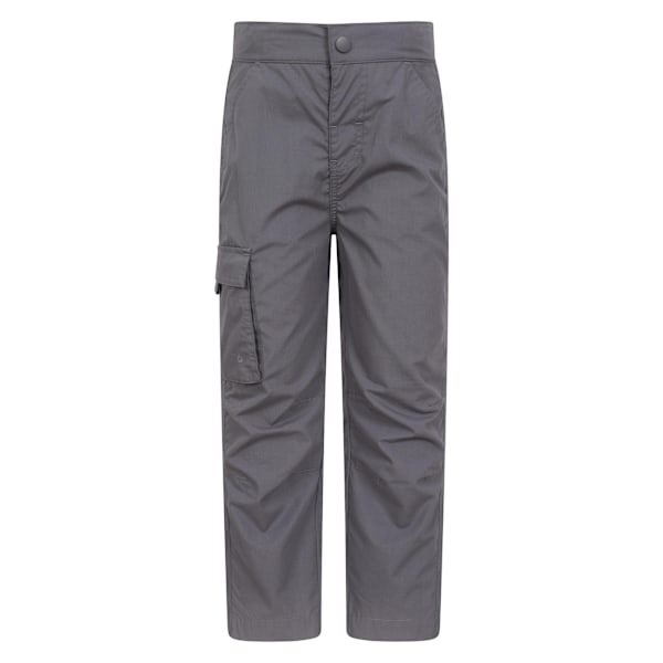 Mountain Warehouse Active Vandringsbyxor för Barn 7-8 År Dark Grey 7-8 Years