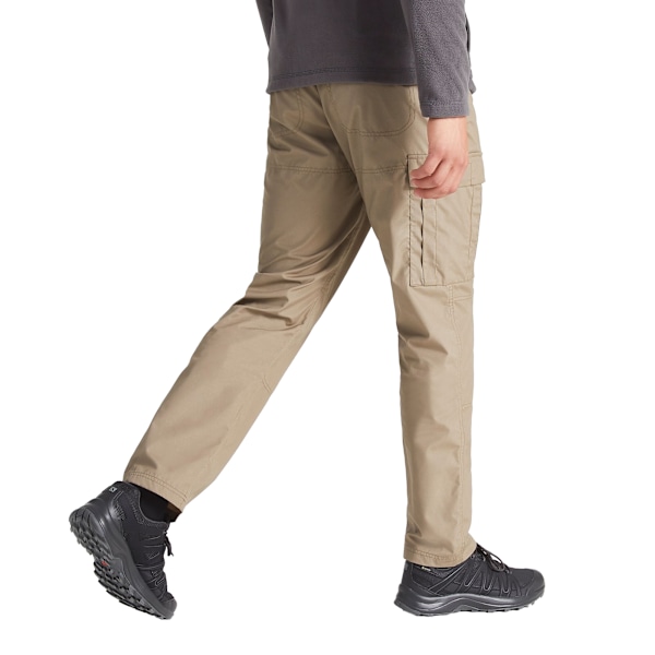 Craghoppers Mens Expert Kiwi Tailored Cargo Trousers 36R Pebble Pebble Brown 36R