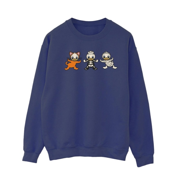 Disney Dam/Dam Duck Tales Halloween-kostymer Sweatshirt X Navy Blue XL