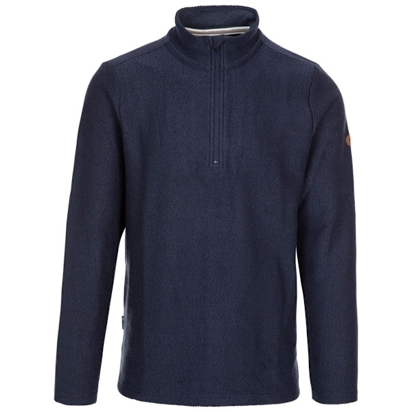 Trespass Mens Taddingley Halv Zip Sweatshirt M Navy Navy M