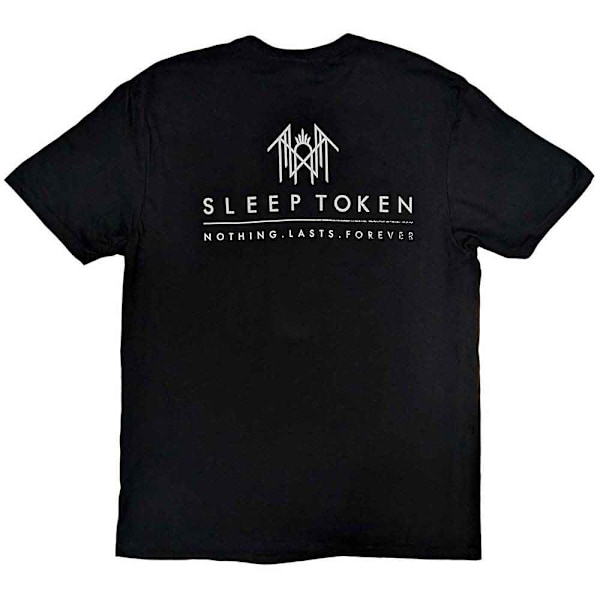 Sleep Token Unisex Vuxen Worship Baktryck T-Shirt XL Svart/Vit Black/White XL