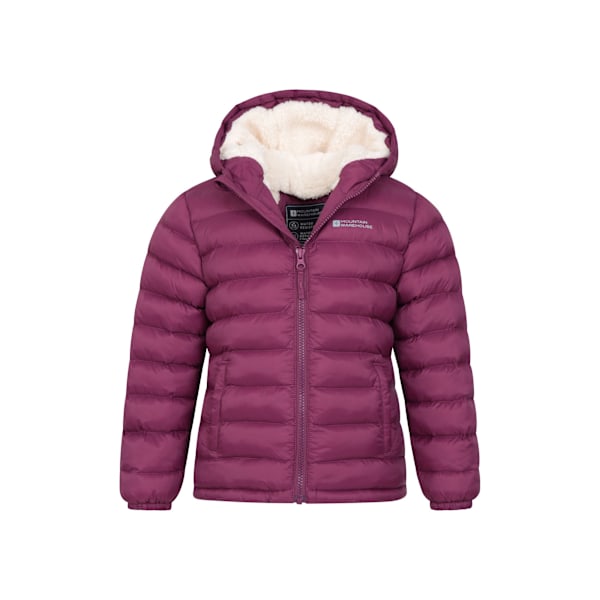 Mountain Warehouse Barn/Kids Seasons Pälsfodrad Vadderad Jacka Pink 7-8 Years