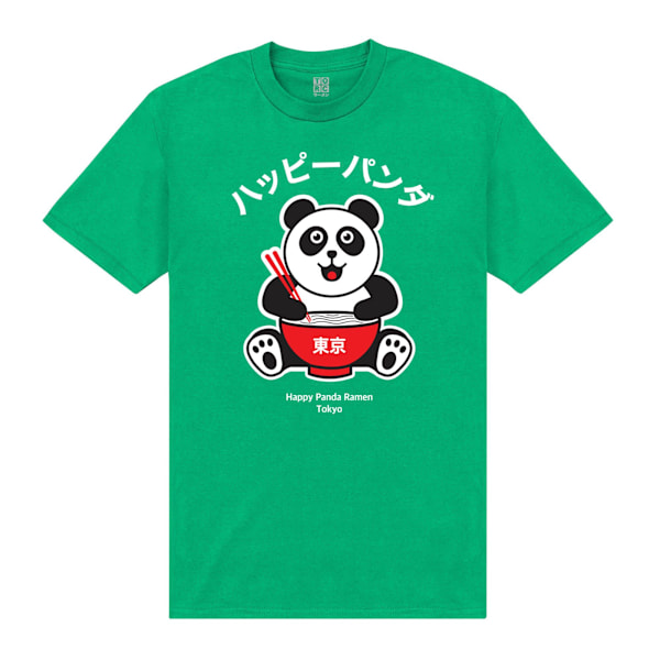 TORC Unisex Vuxen Happy Panda T-Shirt S Celtic Green Celtic Green S