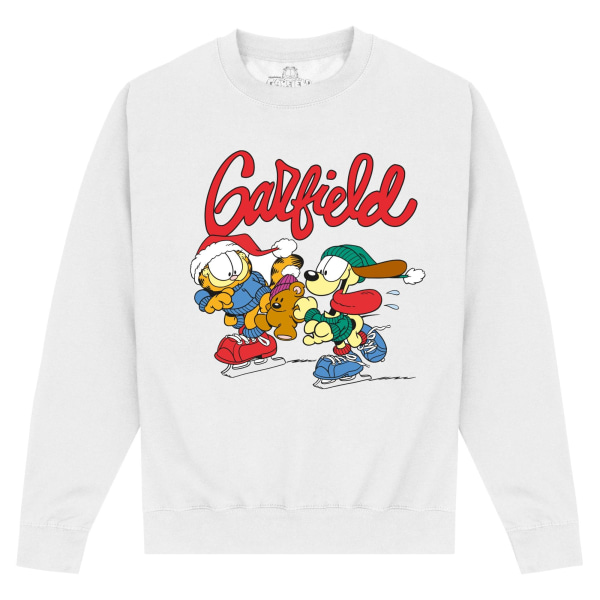 Garfield Unisex Adult Odie Sweatshirt 4XL Vit White 4XL