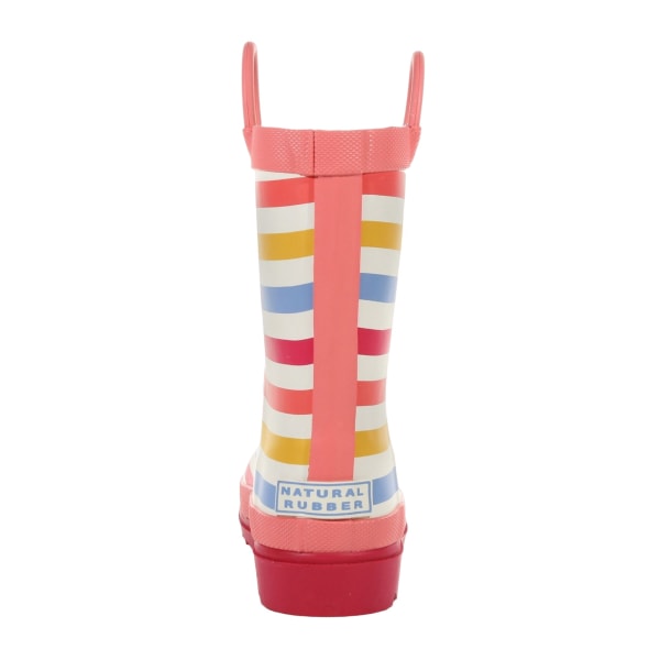 Regatta Childrens/Kids Minnow Striped Wellington Boots 1 UK Mul Multicoloured 1 UK