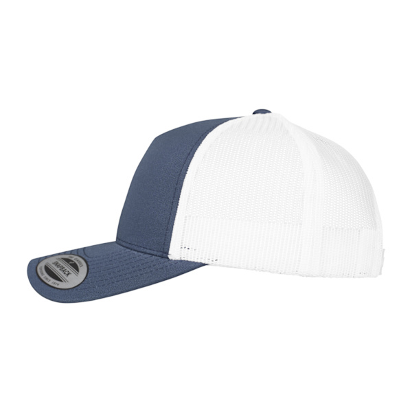 Flexfit Unisex Vuxen Tvåfärgad 5-Panel Truckerkeps En Storlek Marinblå Navy/White One Size