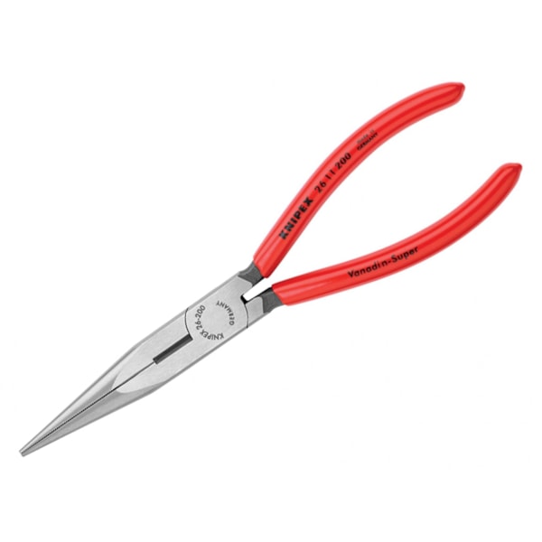 Knipex Spetstång med sidavbitare (storknäbb) PVC-handtag Mu Multi Colour PVC Grips