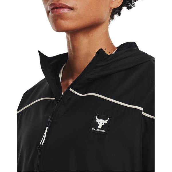 Under Armour Dam Project Rock Reflekterande Jacka med Huva Black 14 UK