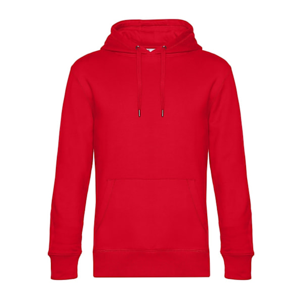 B&C Herr King Hoodie M Röd Red M