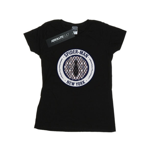 Marvel Womens/Ladies Spider-Man New York 62 Bomull T-shirt XL B Black XL