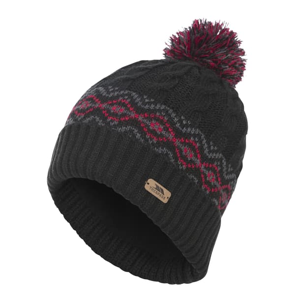 Trespass herr Andrews mössa One Size svart Black One Size