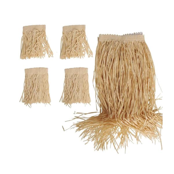 Fiestas Guirca Polynesisk Kostymset för Dam/Flickor One Size Be Beige One Size