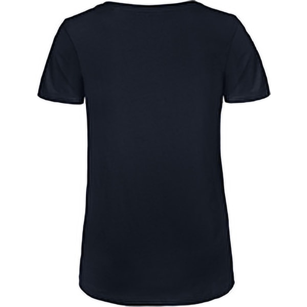 B&C Dam/Damer Favourite Organic Cotton V-Neck T-Shirt XL Na Navy Blue XL