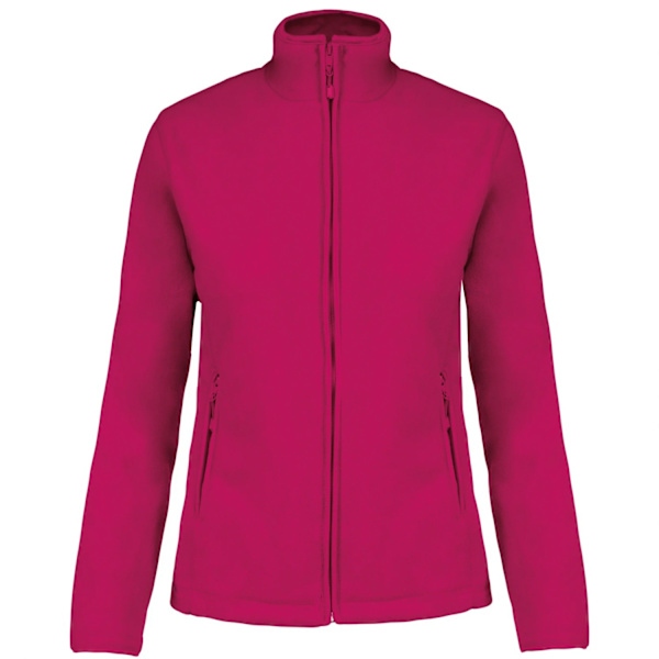 Kariban Dam/Kvinna Maureen Microfleece Jacka L Fuchsia Fuchsia L