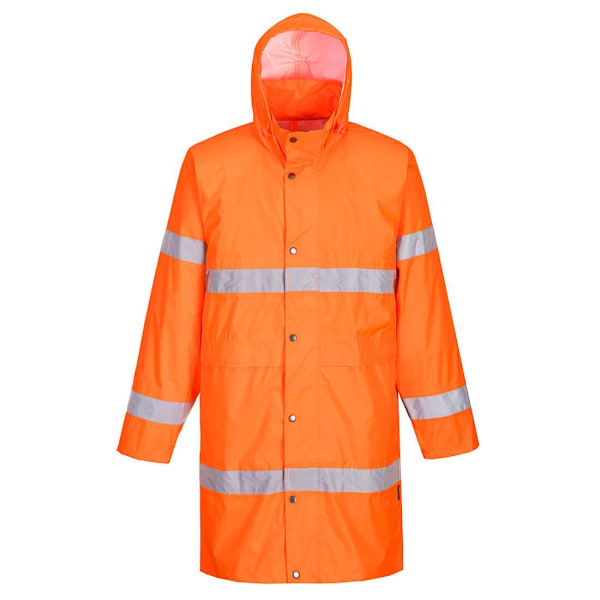 Portwest H442 Hi-Vis regnrock för män 4XL orange Orange 4XL