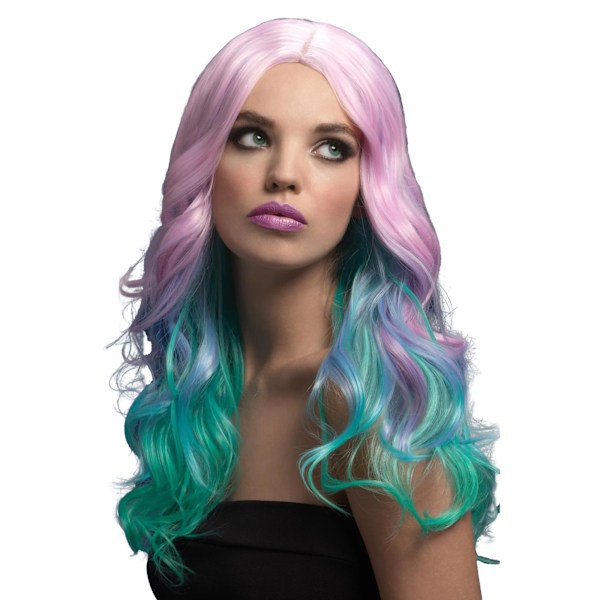 Fever Khloe Peruk för Kvinnor/Dam i En Storlek, Pastell Ombre Pastel Ombre One Size