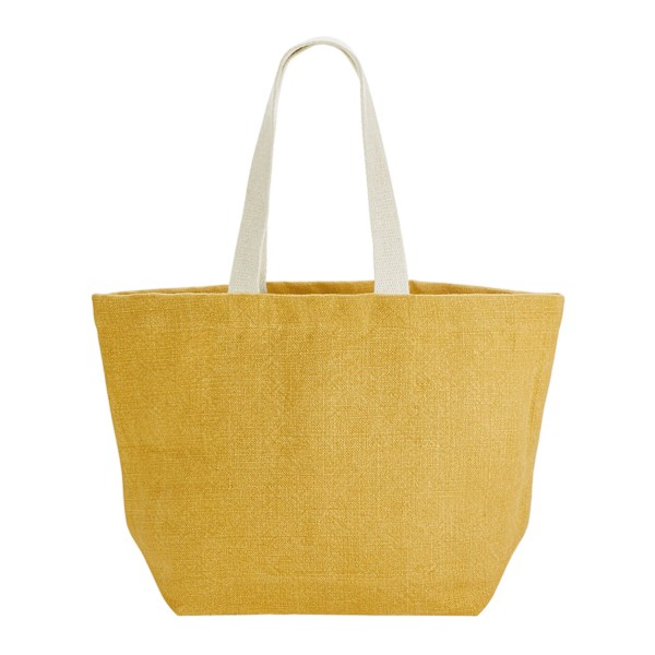 Westford Mill Washed Jute Beach Soft Touch Tote Bag One Size Sa Saffron One Size