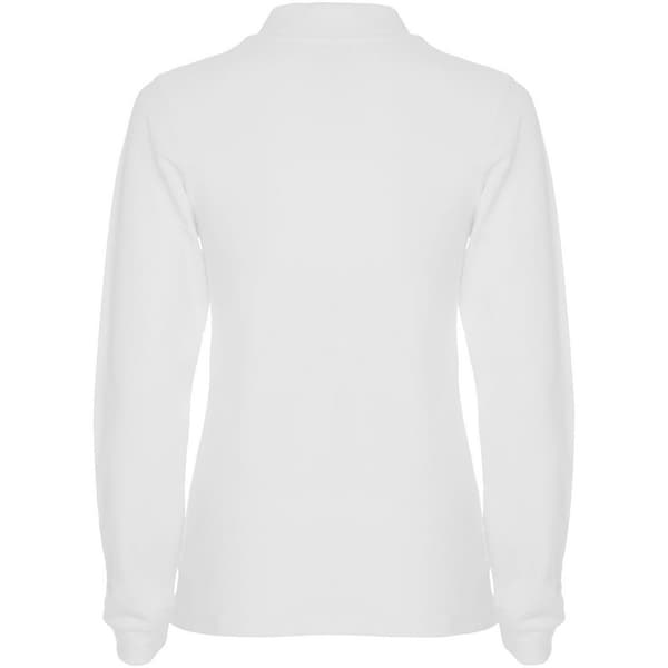Roly Dam/Damer Estrella Långärmad Pikétröja S Vit White S