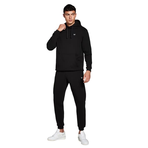 MyProtein Herrbroderad logotyp Pullover Hoodie S Svart Black S