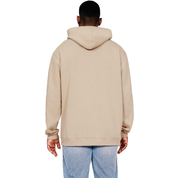Casual Classics Herr Ringspun Bomull Stor Hög Oversized Hoodie M Sa Sand M