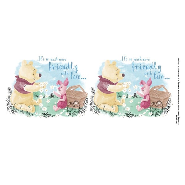 Winnie the Pooh Molnmugg En Storlek Vit/Blå White/Blue One Size