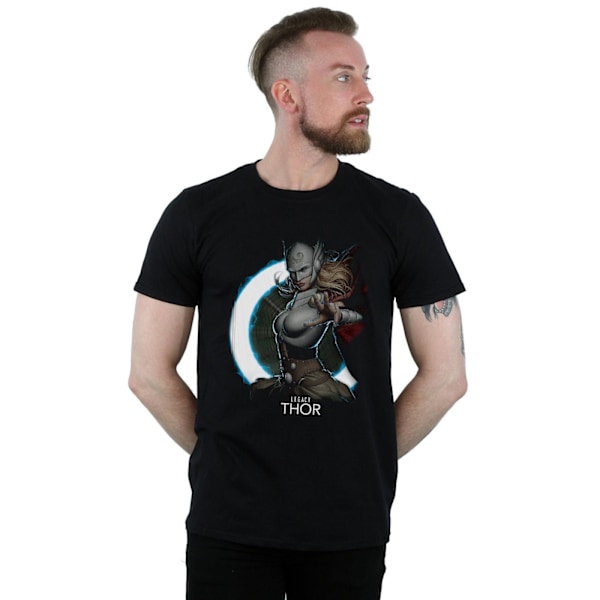 Marvel T-shirt för män - Female Legacy Thor - 4XL - Svart Black 4XL