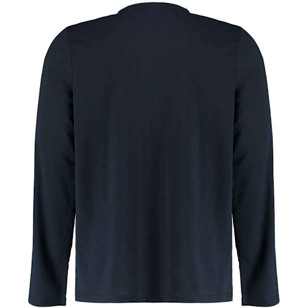 Kustom Kit Herr Superwash 60C Långärmad T-shirt S Marinblå Navy S