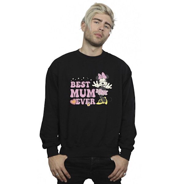 Disney Mens Best Mum Ever Sweatshirt XL Svart Black XL