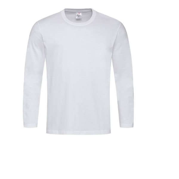 Stedman Mens Comfort Långärmad T-shirt S Heather Grey Heather Grey S