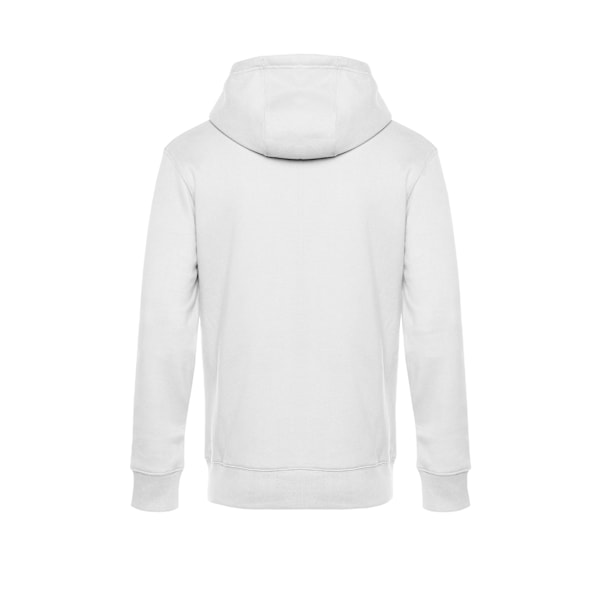 B&C Herr King Zipped Hooded Sweat 4XL Vit White 4XL
