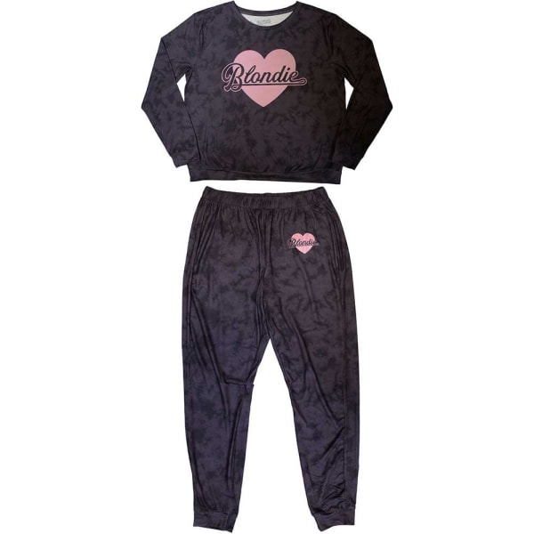Blondie Womens/Ladies Heart Of Glass Long Pyjamas Set S Lila Purple S