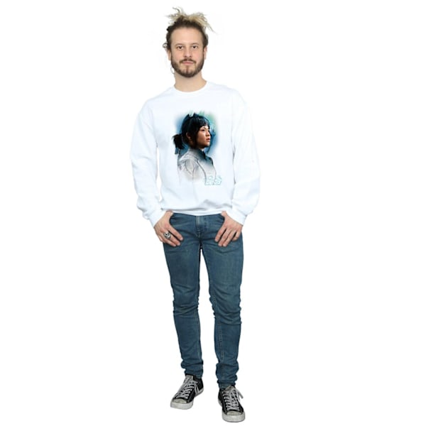 Star Wars The Last Jedi Rose Tico Borstad Sweatshirt M Vit White M
