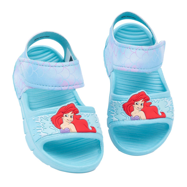 The Little Mermaid Girls Ariel Sandals 8 UK Child Blå/Rosa Blue/Pink 8 UK Child