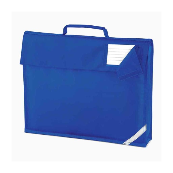 Quadra Reflekterande bokväska för barn/barn One Size Bright Royal Bright Royal Blue One Size