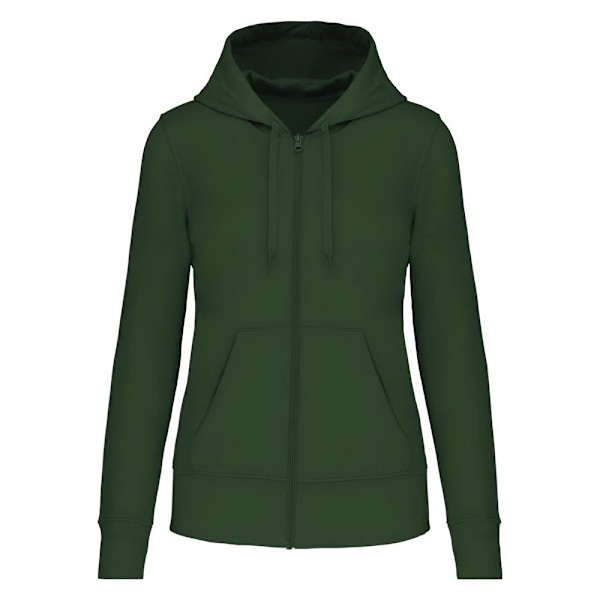 Kariban Dam/Dam Eco Vänlig Full Zip Hoodie XS Forest Gr Forest Green XS