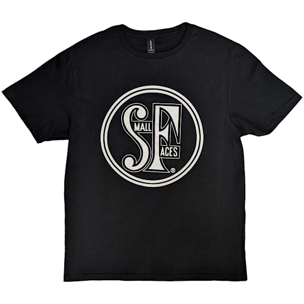 Small Faces Unisex Vuxen Logo Bomull T-shirt XXL Svart Black XXL