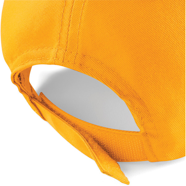 Beechfield Unisex Original 5-Panel Baseballkeps i enfärgad design, One Size Gold One Size