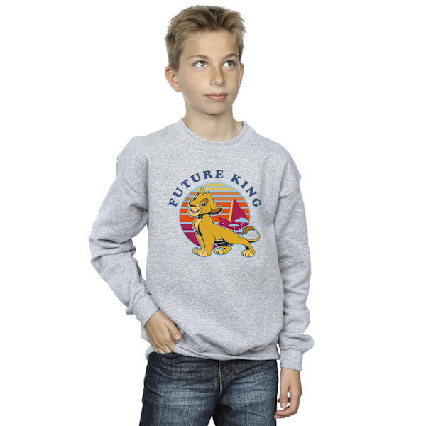 Disney Boys The Lion King Future King Sweatshirt 3-4 år Spor Sports Grey 3-4 Years