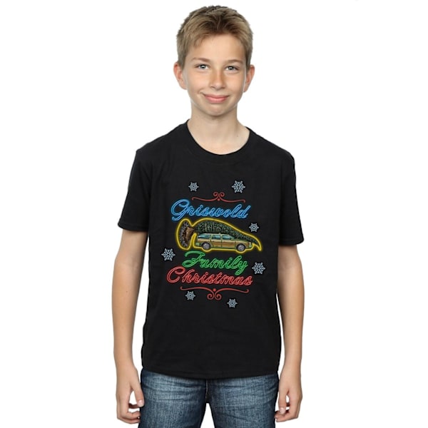 National Lampoon's Julfest Pojkar Griswold Familj Jul Black 12-13 Years