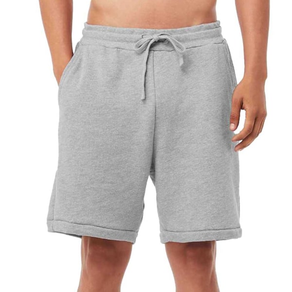 Bella + Canvas Unisex Adult Sponge Fleece Sweat Shorts L R Athl Athletic Heather Grey L R