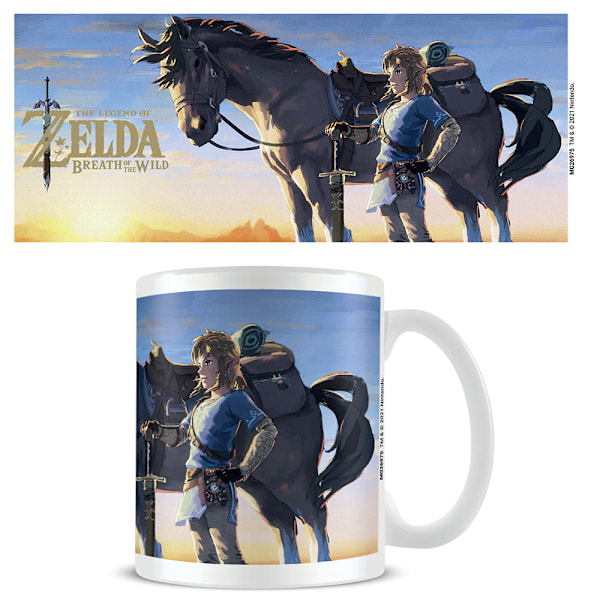The Legend Of Zelda: Breath Of The Wild Hästmugg En Storlek Flerfärgad Multicoloured One Size