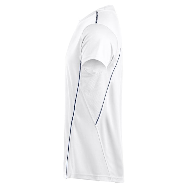 Clique Unisex Adult Ice Sport T-Shirt XXL Vit/Marinblå White/Navy XXL